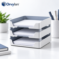 Orvylan™ 3-Tier Stackable Document Tray