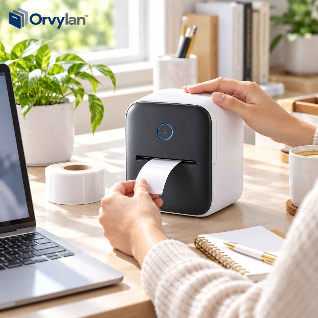 Orvylan™ Compact Bluetooth Label Maker