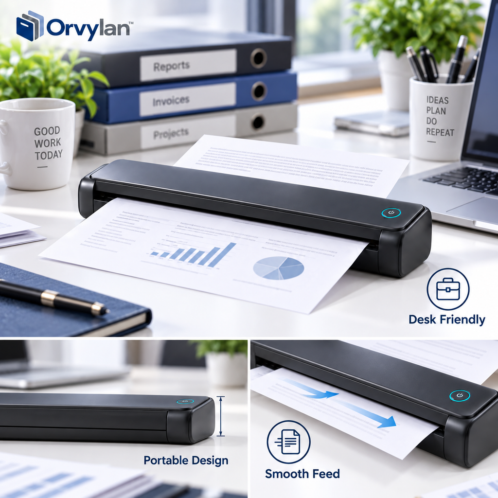 Orvylan™ Portable Thermal Document Printer