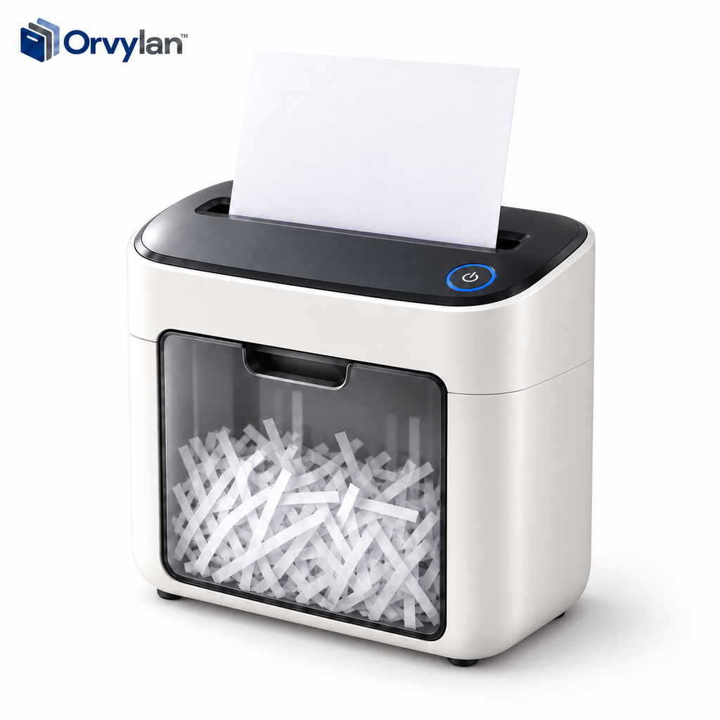 Orvylan™ Compact Desktop Paper Shredder