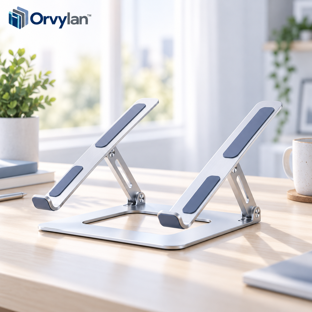 Orvylan™ Adjustable Aluminum Laptop Stand
