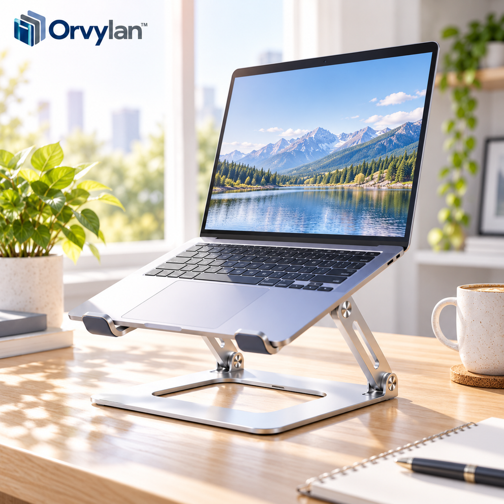 Orvylan™ Adjustable Aluminum Laptop Stand